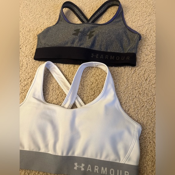 UNDER ARMOUR Bundle- Mid Crossback Novelty Sports Bra - Picture 3 of 4